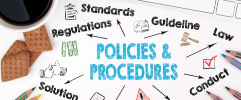 Policies and procedures conceptual image