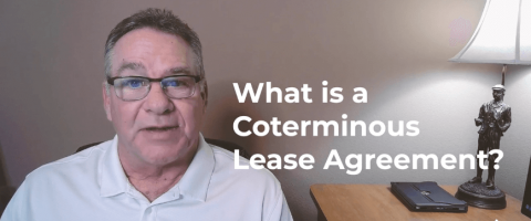 what is a coterminus lease agreement