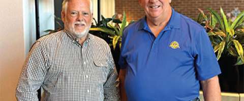 JD Young and A&B Business Solutions partnership photo featuring Robert Stuart and Dennis Aanenson